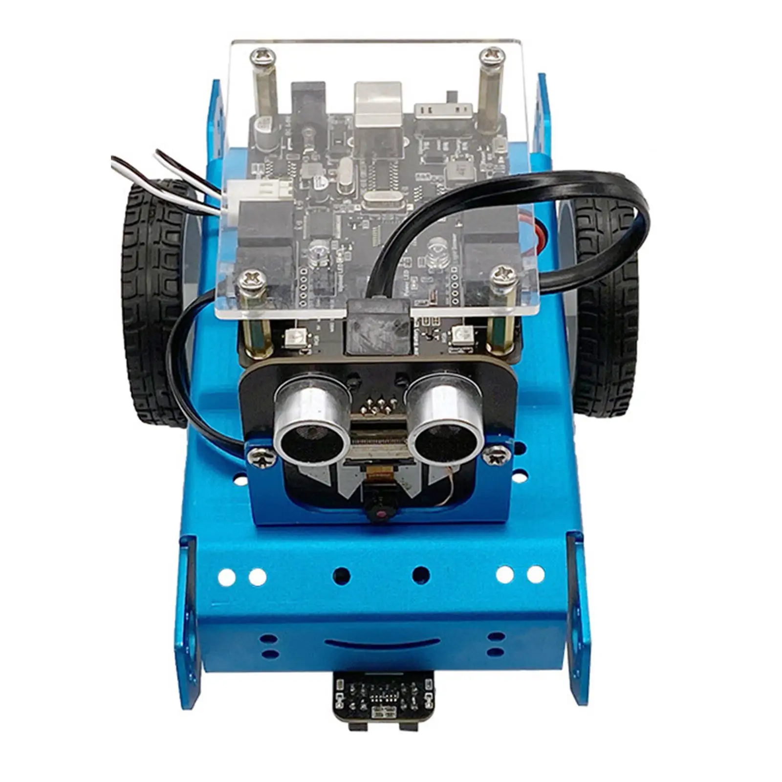 Stem Robot Kits Compact Self Assembling Graphical Programming Thrust Robot for Mathematics Logical Birthday Gifts Teaching Aids