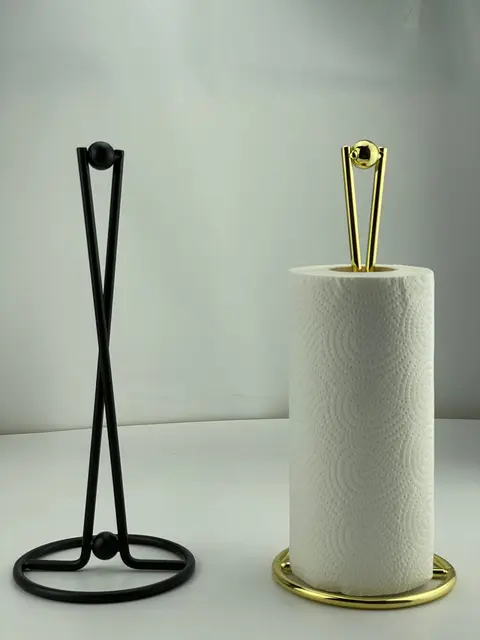 Gold Paper Towel Holder