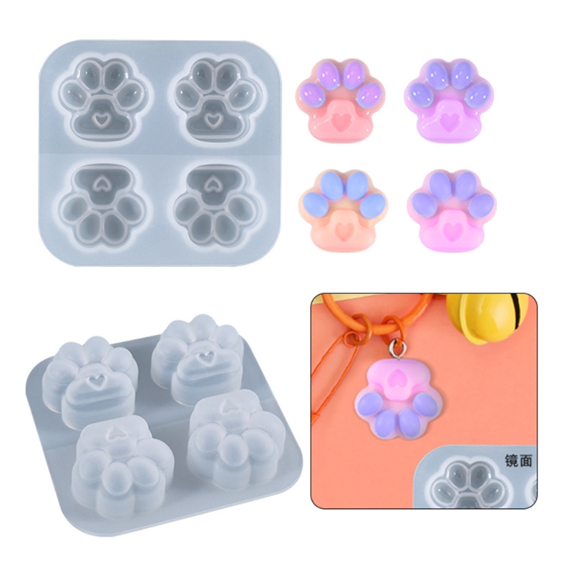 Cat Paw Silicone Mold for Jewelry & Crafts