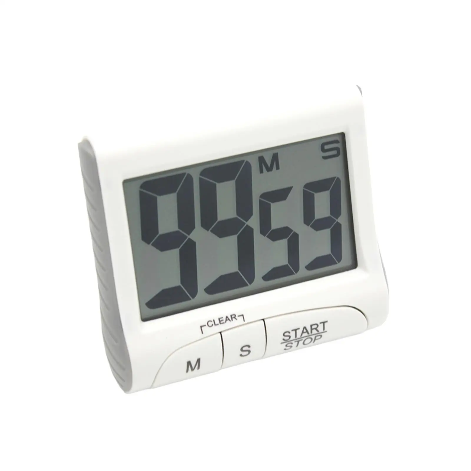 Electronic Timer Memory Function Large LCD Display Loud Alarm Digital Kitchen Timer for Game Studying Sports Baking Office