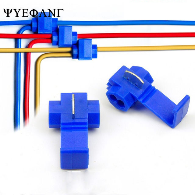 大特価セール 5V-220V 10PCS Line Red Blue Joint Terminal 10-24A Connector Couplings,Collars&UniversalJoiners