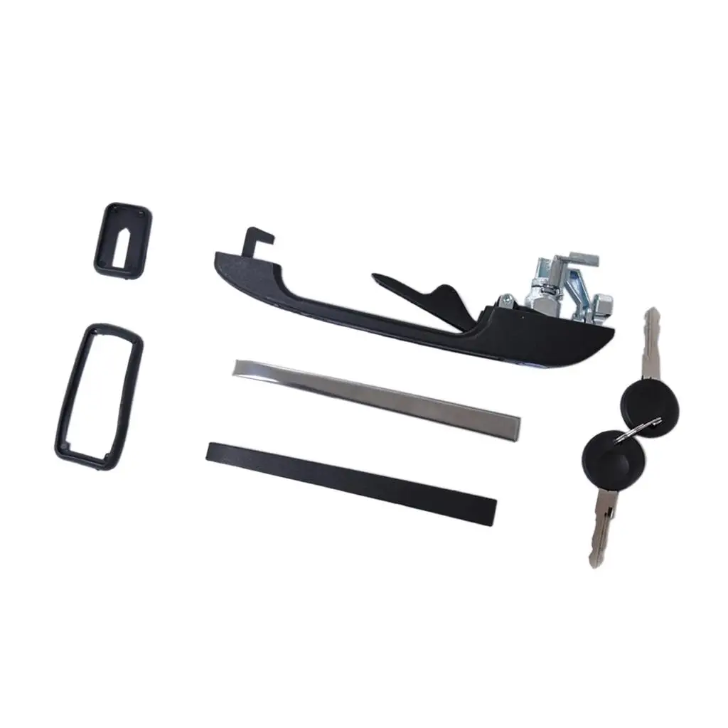 Front Left Outside Door Handle Kits for  Golf MK1 1974-1983 983-1992