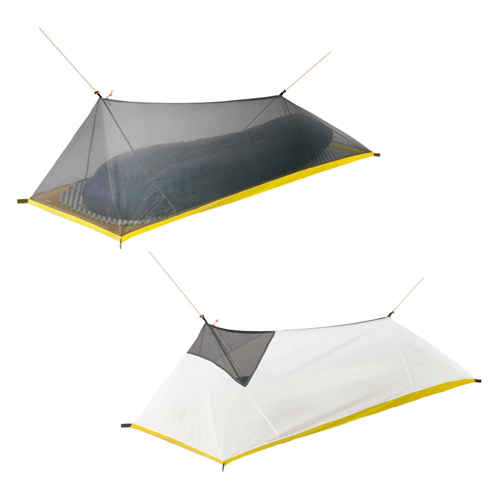Camping Tent Roof Tent Single Layer Sun Protection Shelter Tent Windproof Tent for Camping Outdoor Beach
