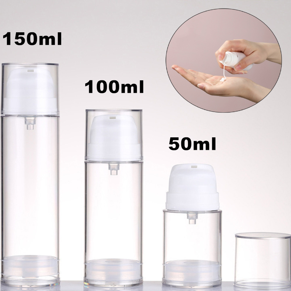 Best of 50 / 100 / 150ml Empty Vacuum Bottles Travel Cosmetic Container Lotion Bottle Pump Bottle Facial Cream Airless Bottle Skin Care Tool Reviews & Tips