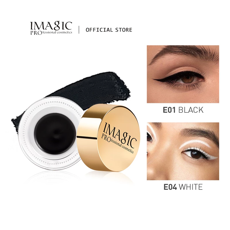 Best of IMAGIC Eyeliner Waterproof Eyeliner Gel Makeup Cosmetic Gel Eye Liner With Brush 24 Hours Long-lasting Eye Liner Kit Reviews & Tips