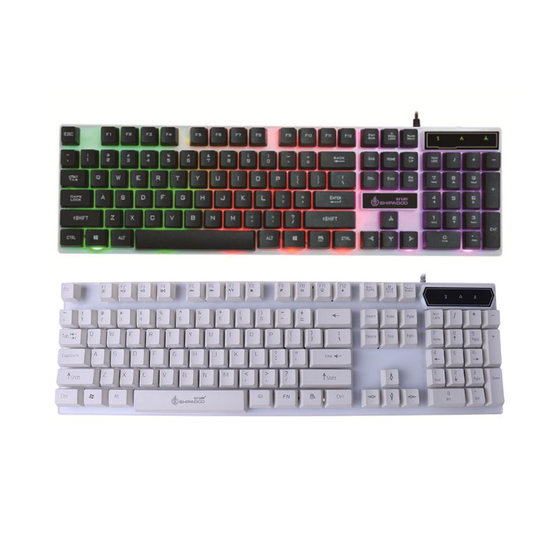 Full Size  Mechanical Gaming Keyboard, Splash-Proof, for IDEAL for Windows