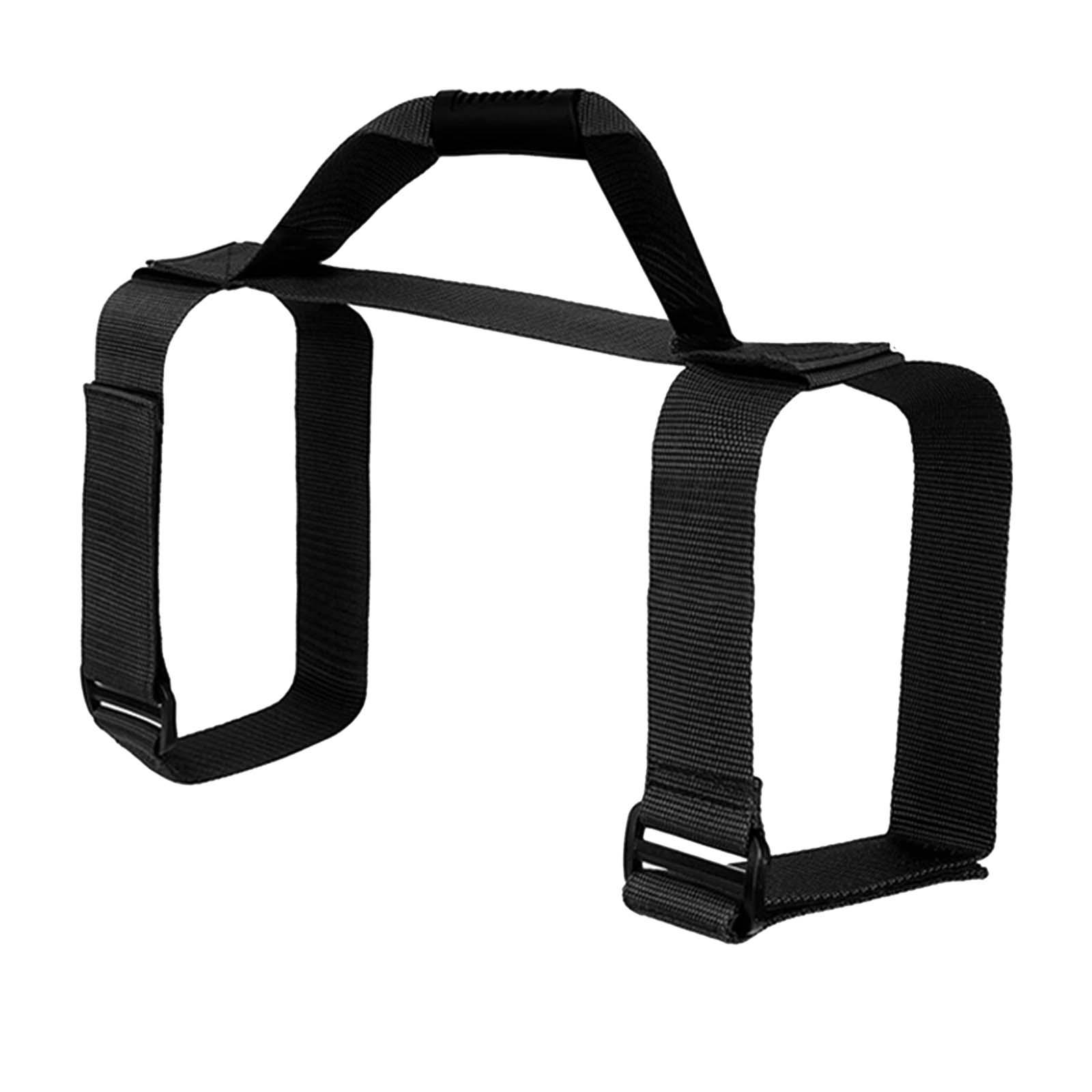 Scuba Diving Cylinder Carry Strap Heavy Duty Black Tank Cylinder Carrier