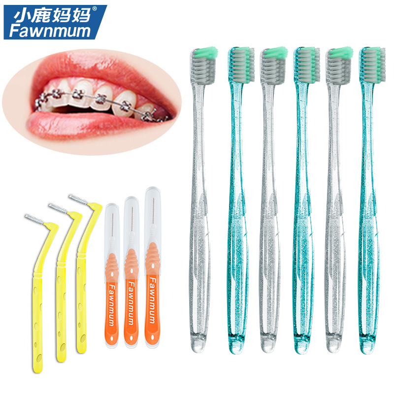 Best of Fawnmum Orthodontic Toothbrush Dental Cleaning Silicon Tooth Brush Soft Bristles Toothbrushes Interdental Brushes Brace Clean Reviews & Tips