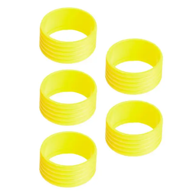 Kisangel 12 pcs Racquet Sealing Rubber Ring Tennis Dry Overgrip Tennis Grip  Band Tennis Grip Sweat Racket Grip Band Non Skid Tape Grip Tape Sweatband