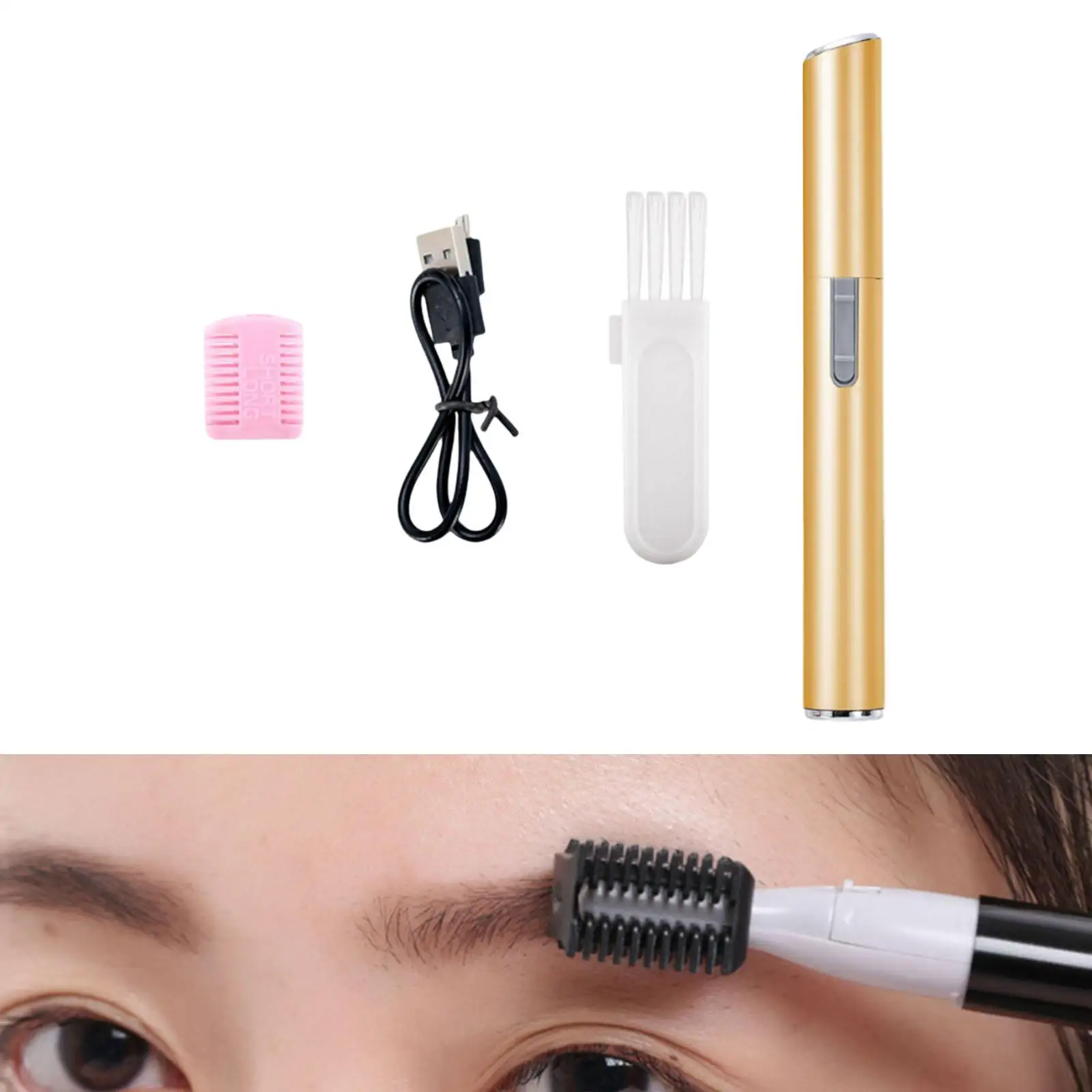 Eyebrow USB Rechargeable Portable for Face Practical Professional