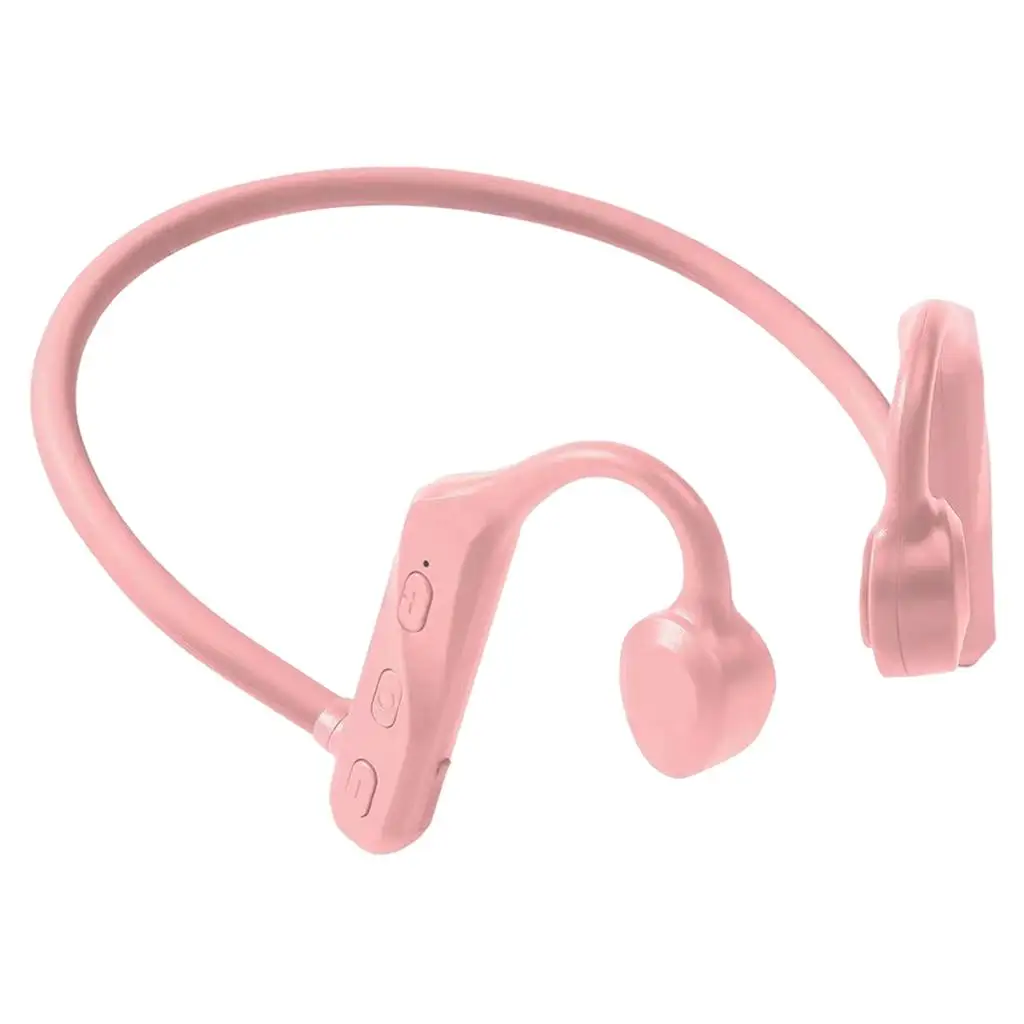 Bluetooth Bone Conduction Headphones Open Ear Waterproof Stereo Ear Hook Earphones for Jogging Hiking Workouts Bicycling Sport