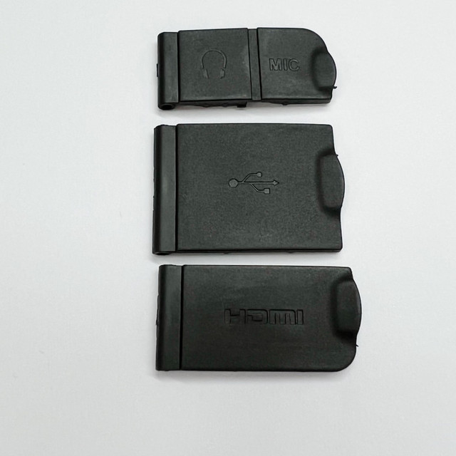 New Three Piece for Nikon D850 USB HDMI-compatible Rubber Side