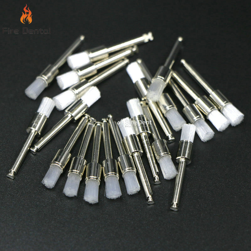 Best of 100pcs / bag Dental Polishing Brushes Dental Prophy Brush RA Shank Latch Flat Nylon Dental Prophylaxis Reviews & Tips