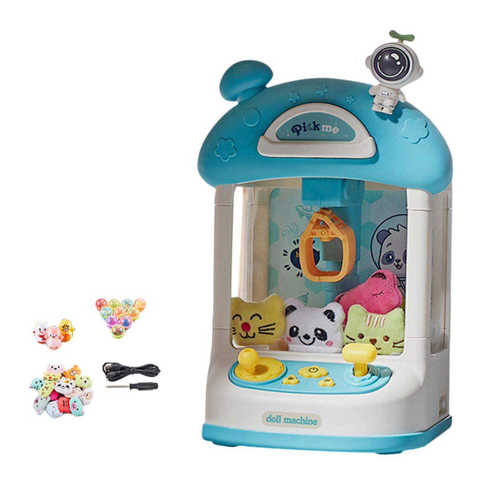 Mini Claw Machine with Music and Lights Christmas Gift Birthday Gifts for 3 4 5 6 7 8 Year Old Holiday Present Vending Toy