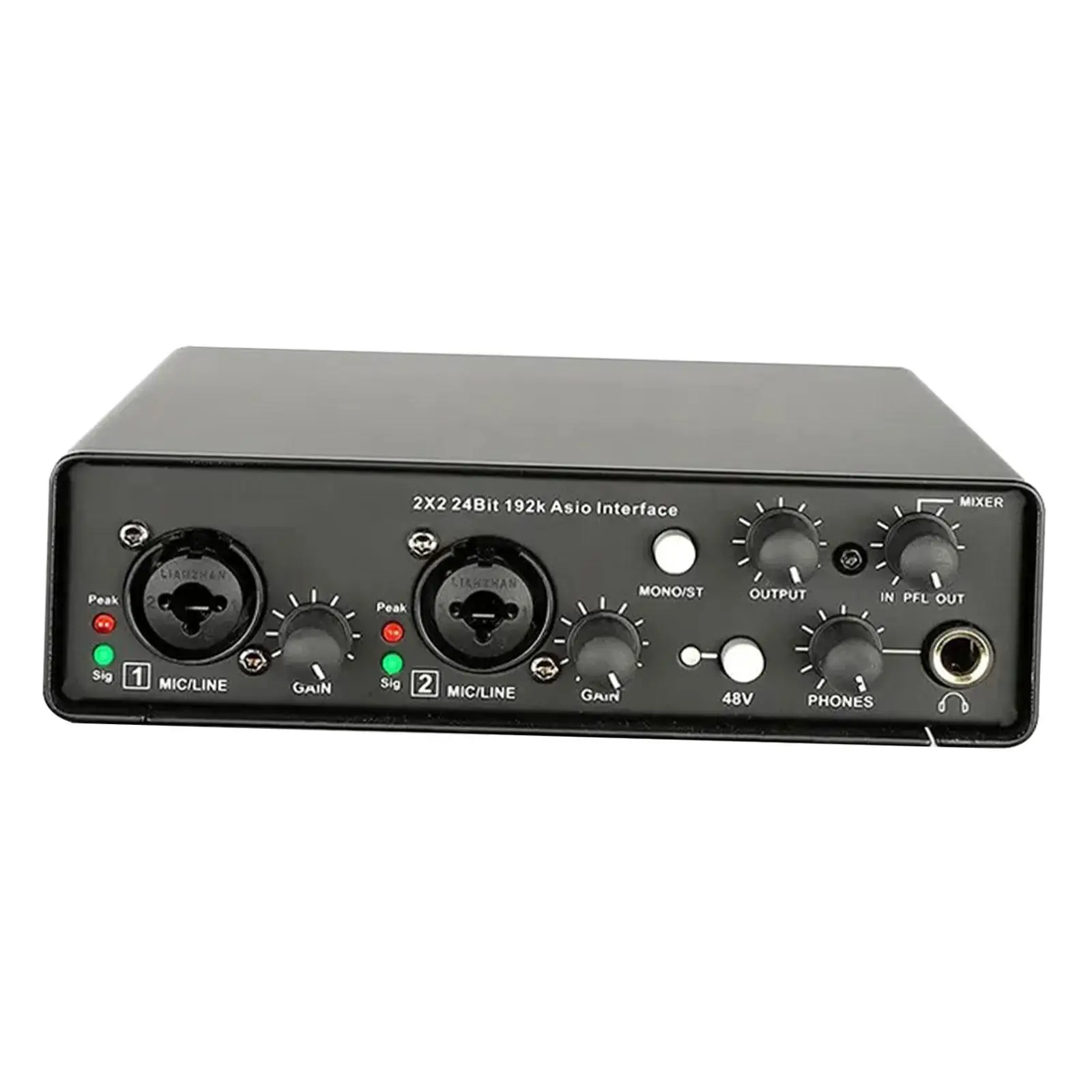 Sound Card Podcast Equipment Bundle for XLR/TSR/Ports Recording Guitarist