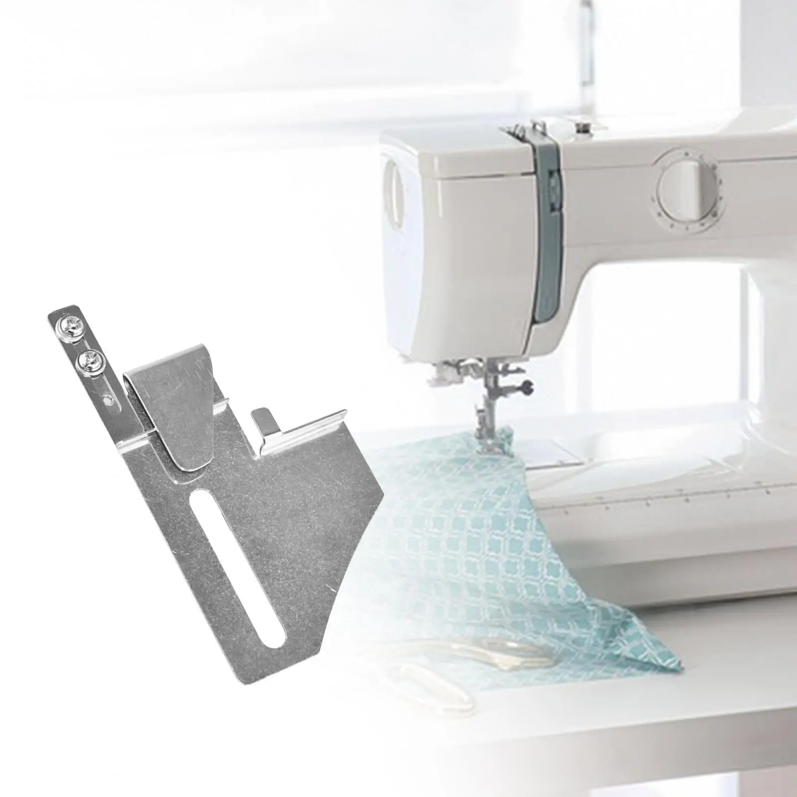 Lap Seam Folder Heavy Duty Edge Stitching Foot Sewing Machine Presser Foot
