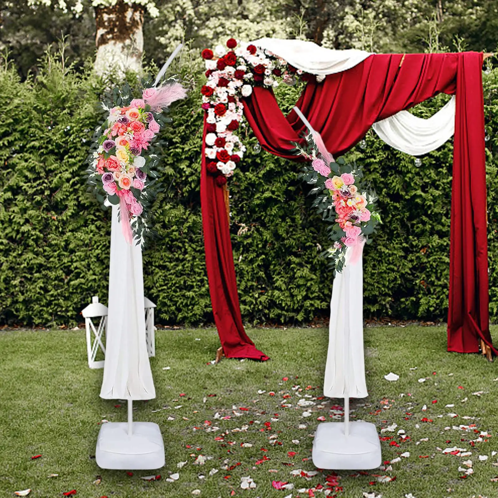 Balloon Wedding Arch Stand Backdrop Wall Party Home Decoration Wedding Decor Arch Decoration Background Bracket for Wedding Arch