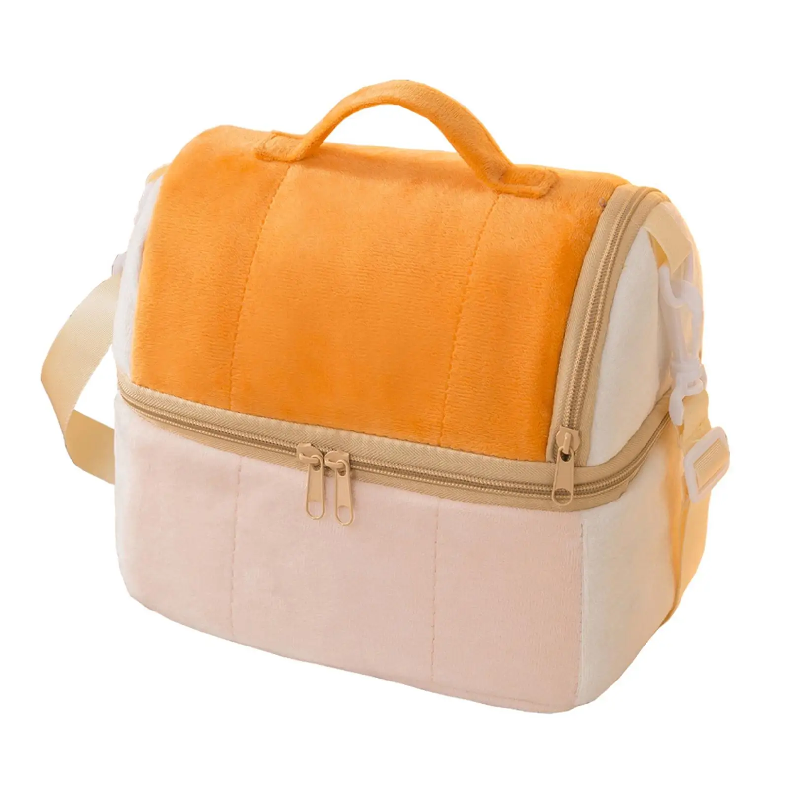 Toiletry Bag Shoulder Bag Plush Handbags Large Capacity Cosmetic Storage Bag