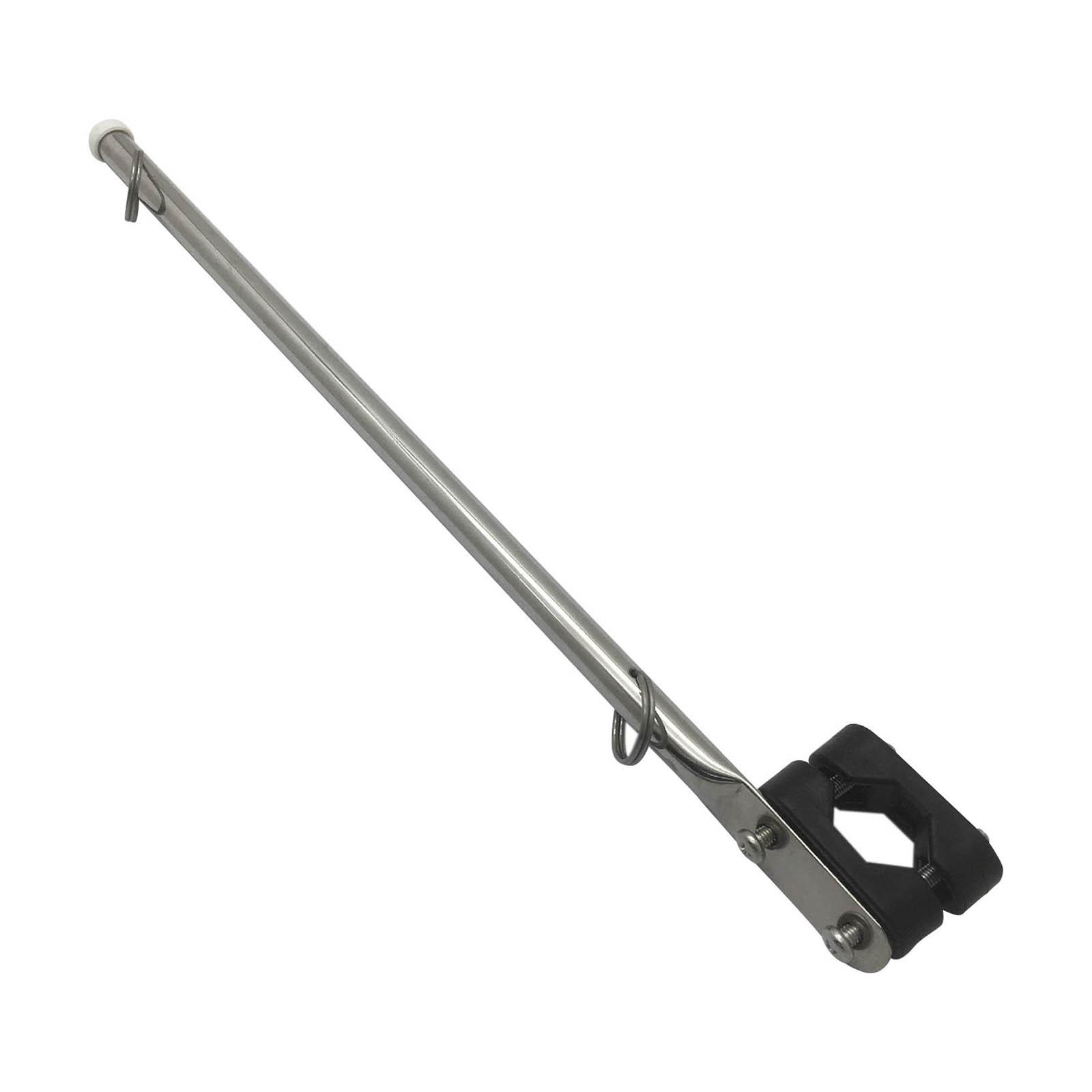 Marine Rail Mount Flag Pole Anti Rust Boat Accessories Fit for Boat Staff