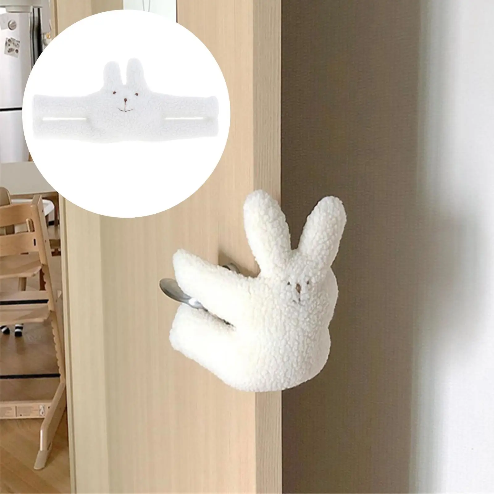 1piece Cartoon Animal Door Stopper Door Mounted Children Kids Hand Finger Protector Soft Doll Toys