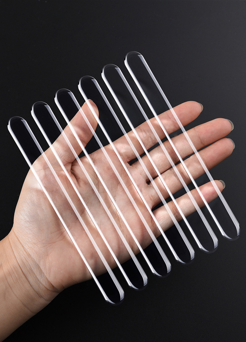 4/8/10Pcs Car Door Transparent Anti Collision Side Edge Protection Guard Protector Bar Stickers Rearview Mirror Protection Strip