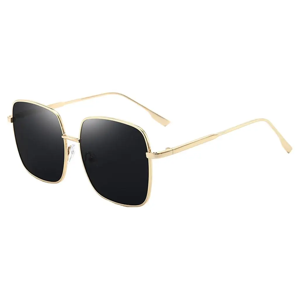 Summer Oversized Square Sunglasses UV400 Resin Lens Sun Glasses for Outdoors