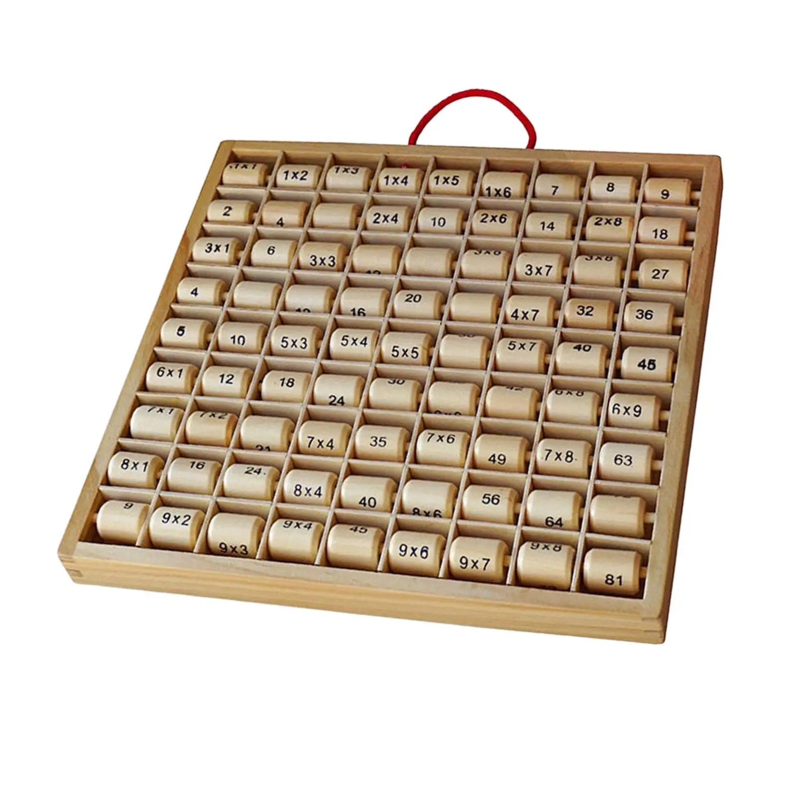 Wooden Multiplication Board Learning Educational Toy Number Games Multiplication Table Board Game Mathematics for Children Gifts