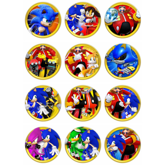 Sonic the Hedgehog™ badges