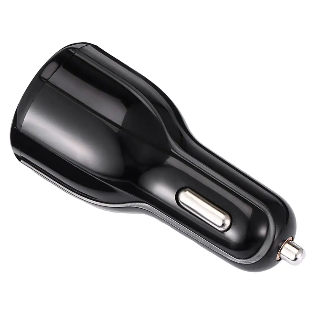 Car USB Charger Quick Charge 3.0 Mobile Phone Charger 2 Port USB Fast Car Charger For  Samsung  DVR -Charger