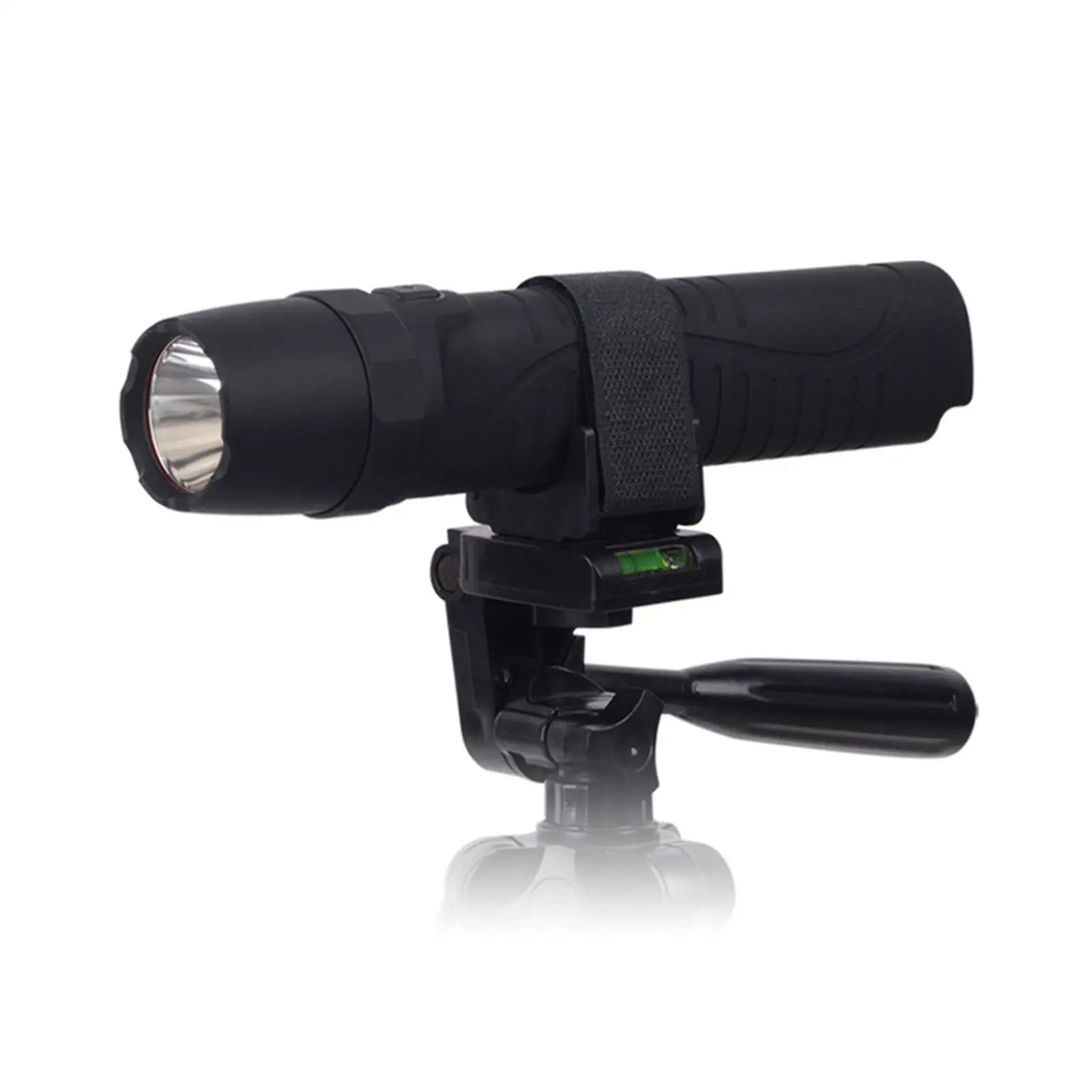 Flashlight Mount Clip Easy to Install Multifunctional Lightweight Fishing Light Bike Handlebar Adjustable for 20mm to 50mm Torch