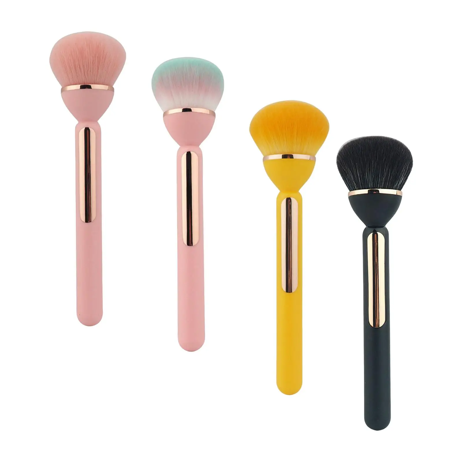 Makeup Brush Loose Powder Long Plastic Handle Soft Comfortable Exquisite Nail Art Brush