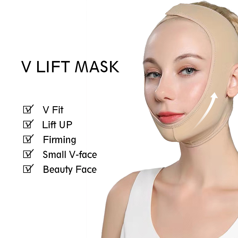 Best of Adjustable Face Lift Up Belt V Face Shaping Strap Breathable Night Sleep Mask Facial Slimming Bandage Reduce Wrinkle Reviews & Tips