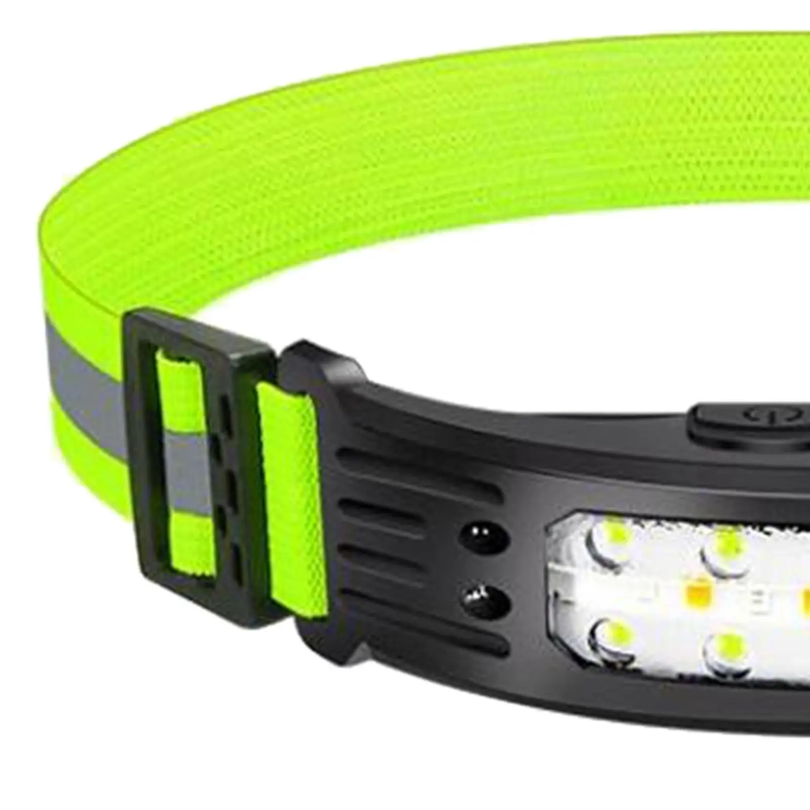 COB LED Headlamp Head Lamp Rainproof Head Torch for Running Climbing Hiking