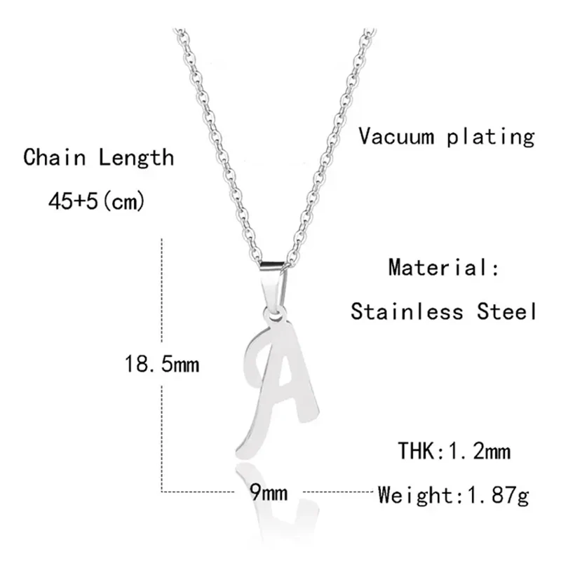 Fashionable Initial Letter Pendant Necklace-1.jpg