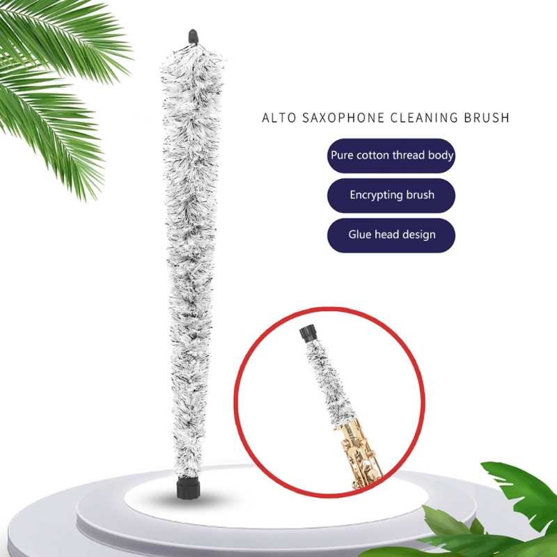 Description Picture 3 of itemSaxophone Cleaning Care Cleaning Cleaner Brush Alto Soprano Sax Saxophone Woodwind Instruments Saxophone Cleaning Tool