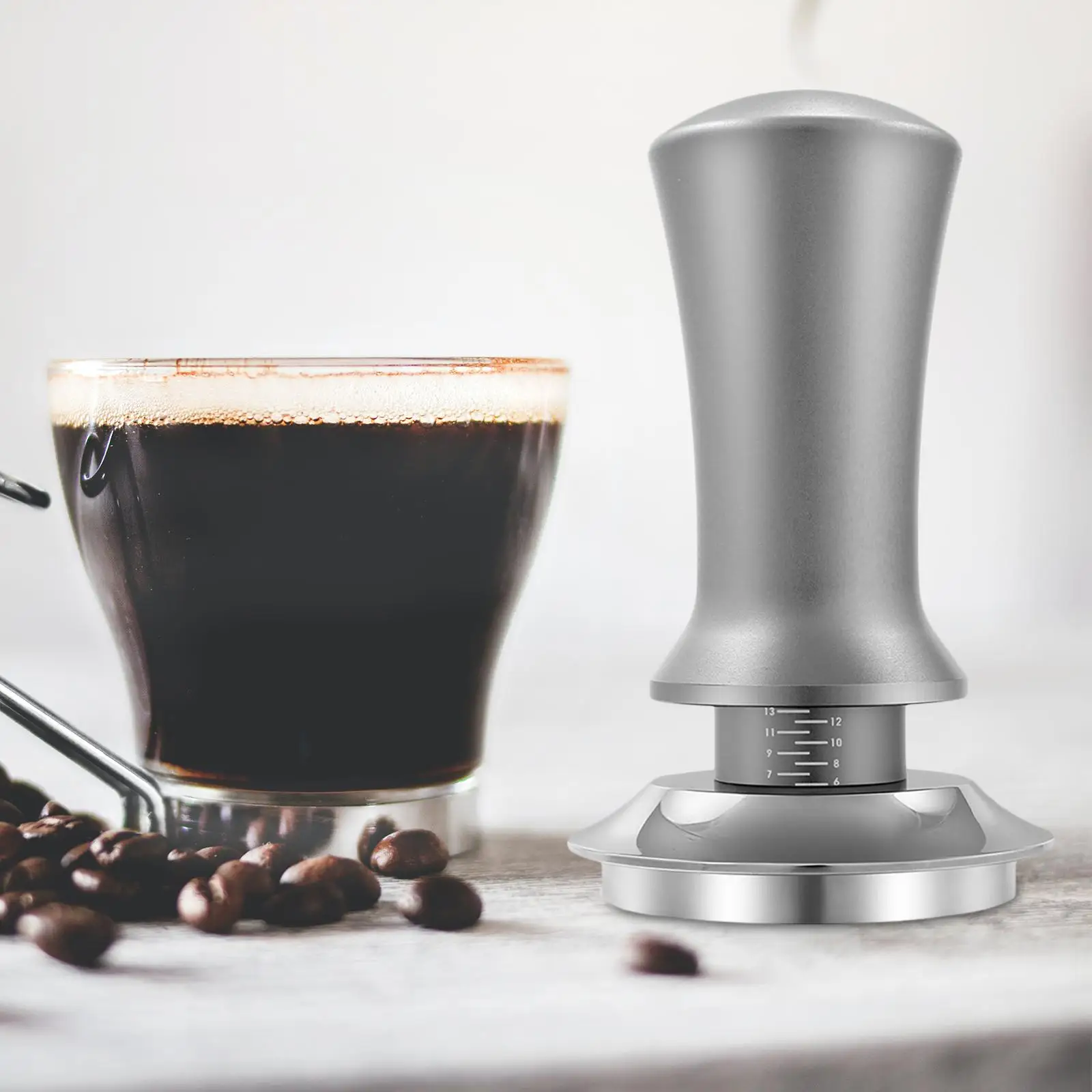 Coffee Tamper Coffee Bean Pressing Tool Reusable for Espresso Household Gift