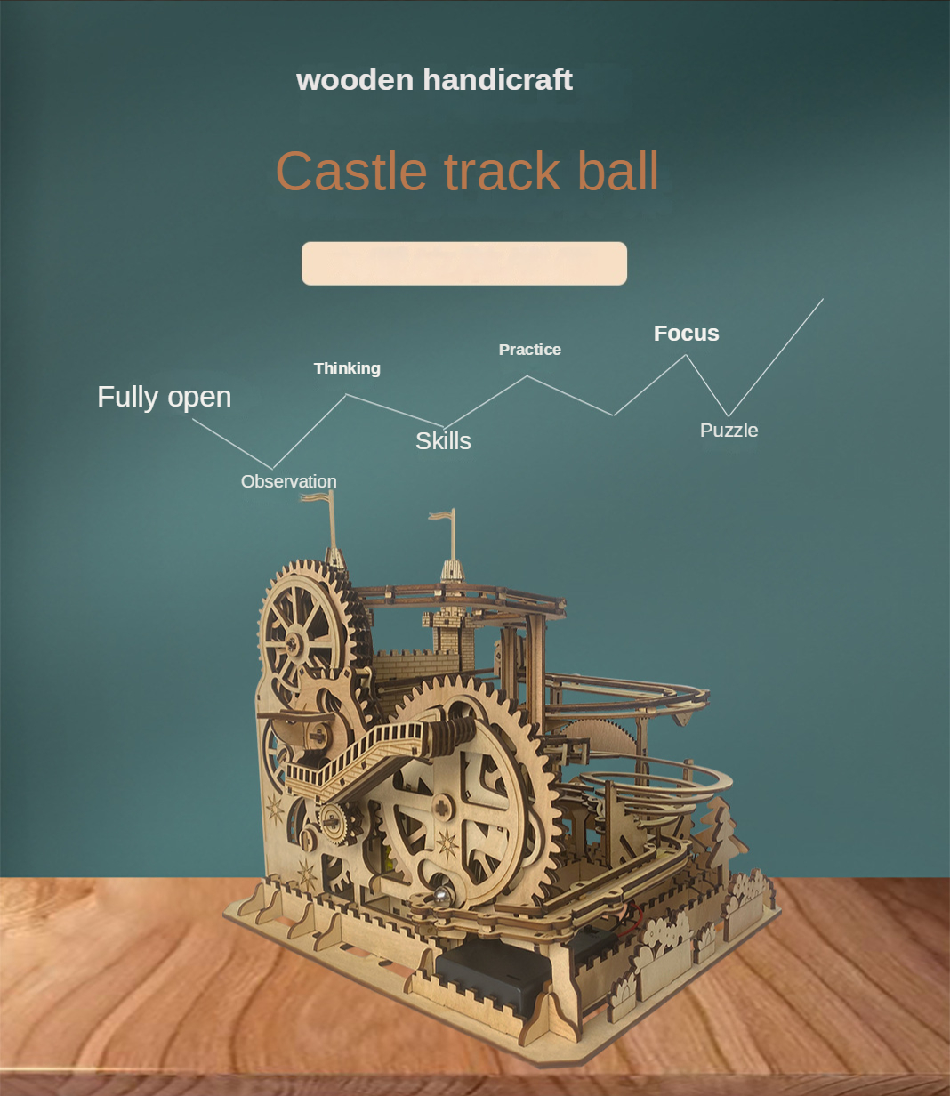 Marble Run GZ220 Castle Track Ball