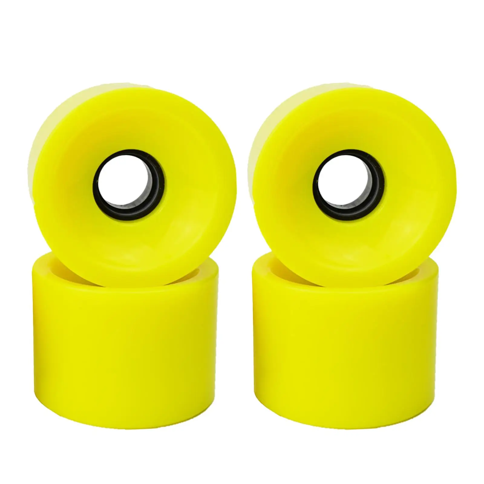  Skateboard Wheels, PU  Long Board Wheel High Strength Wheels Skateboard Maintenance Roller Outer Case 78A Hardness