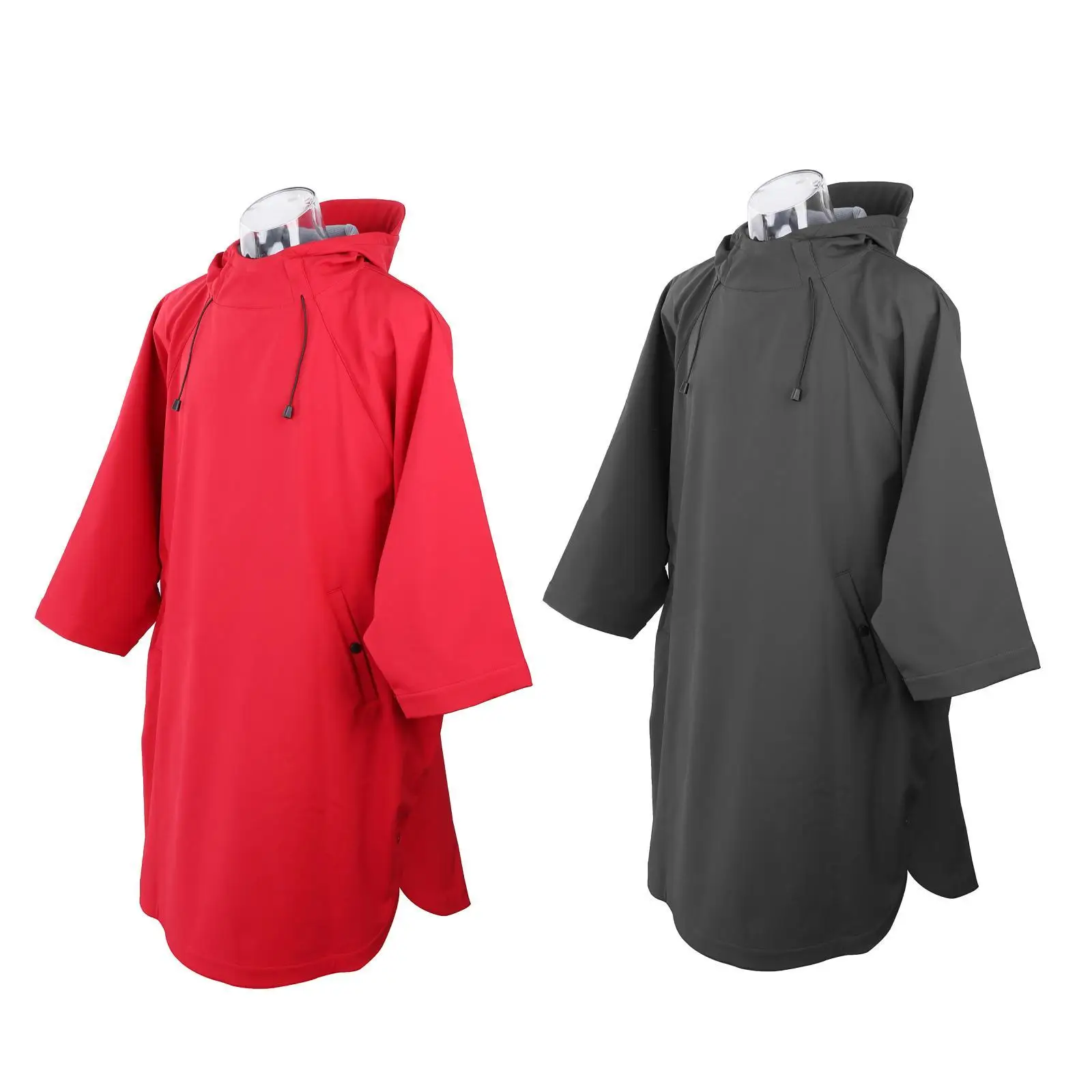 Beach Surfing Changing Robe Jacket Thermal Warm Overcoat Rain Coat Women`s Men`s Sports Poncho Cape Suit