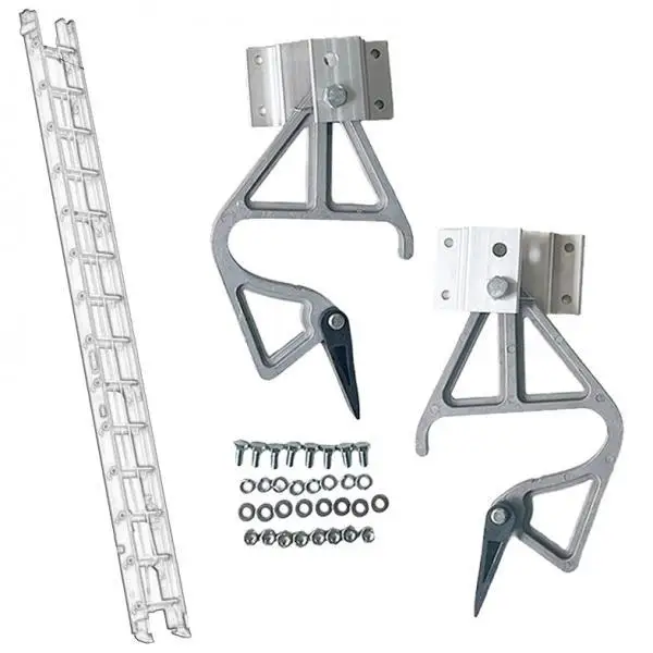 Rung Lock Kit Ladder Parts Aluminum Alloy for 28-11 Extension Ladders Repair Part Premium Stable Performance Easy Installation