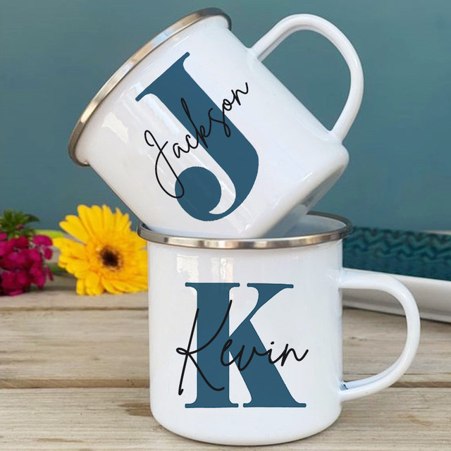 Personalized Mr Initial Mug, Future Husband Monogrammed Coffee Cup, Ja –  LisbonBlue