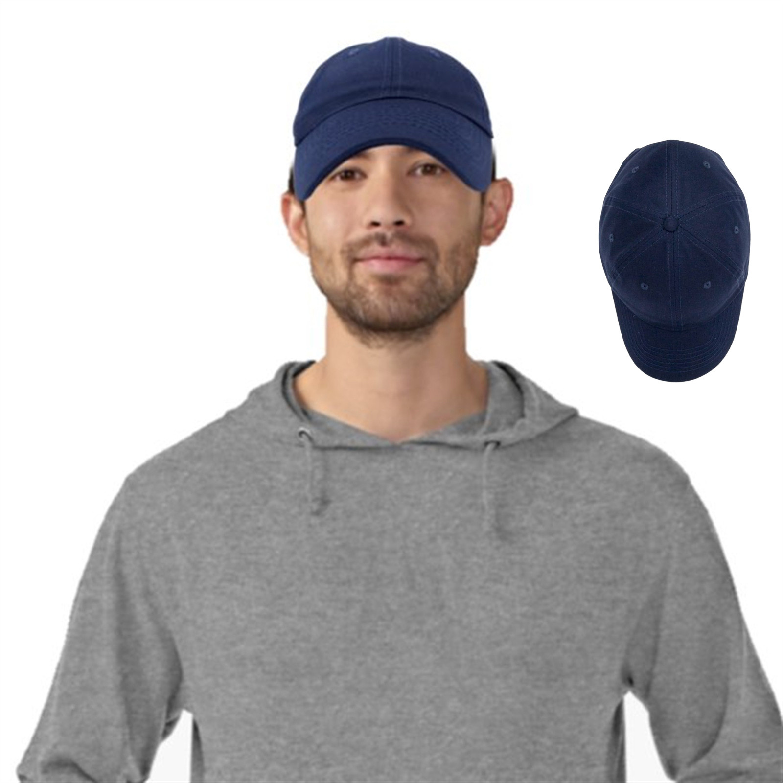 Unisex Simple Black Cap Solid Color 