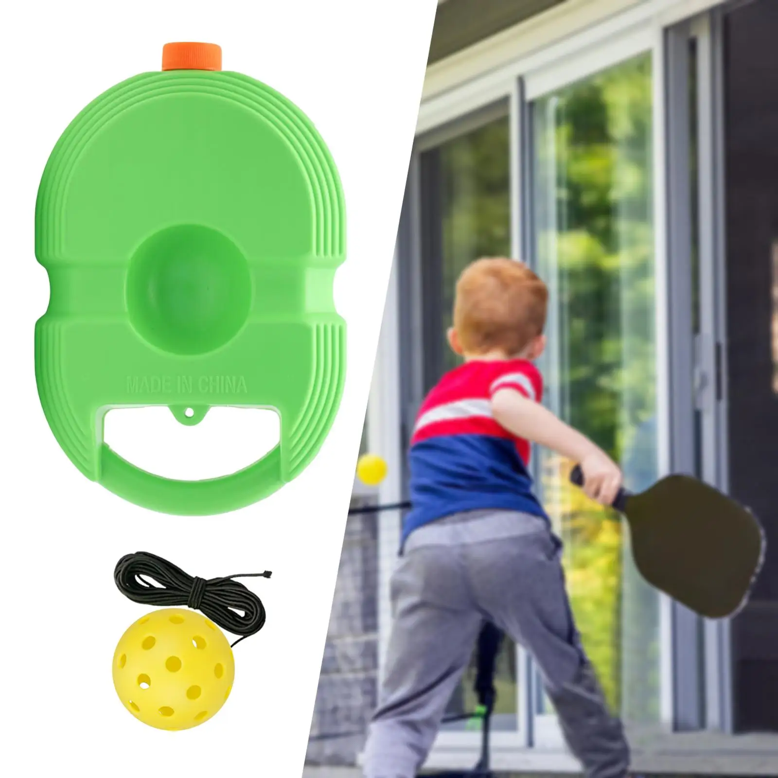 Pickleball Trainer Handy Pickleball Baseboard for Self-Study