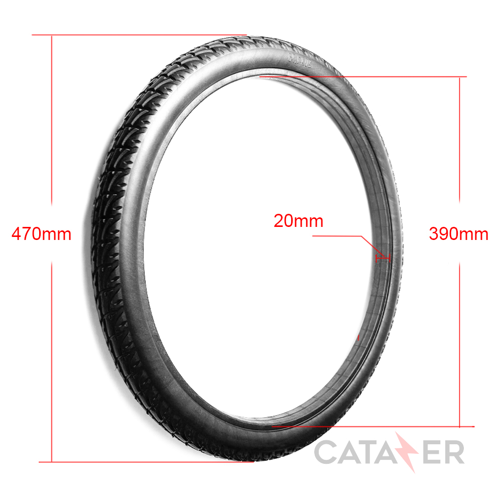 Title 4, 20*1.75 Bicycle Solid Tires 20 Inch 20x1.75 Tir...