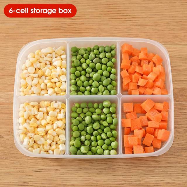 Hadanceo Food Storage Box Eco-friendly Food Grade Fridge Storage