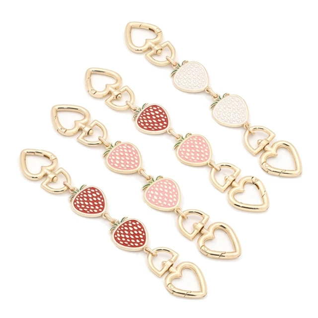 Strawberry Shape Bag Chain Extender Purse Strap Extender Alloy Chain For  Diy Women Crossbody Bags Purse Shoulder Belt Chain Replacement - Temu  Germany
