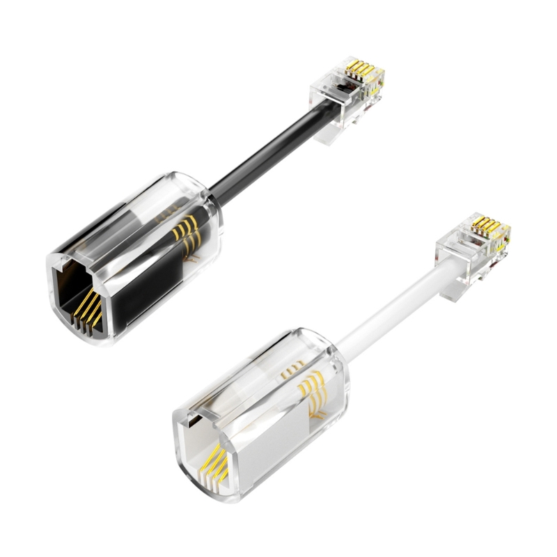 Description Picture 2 of itemRj9 4p4c Telephone Cord Detangler Anti-winding Device Telephone Accessory