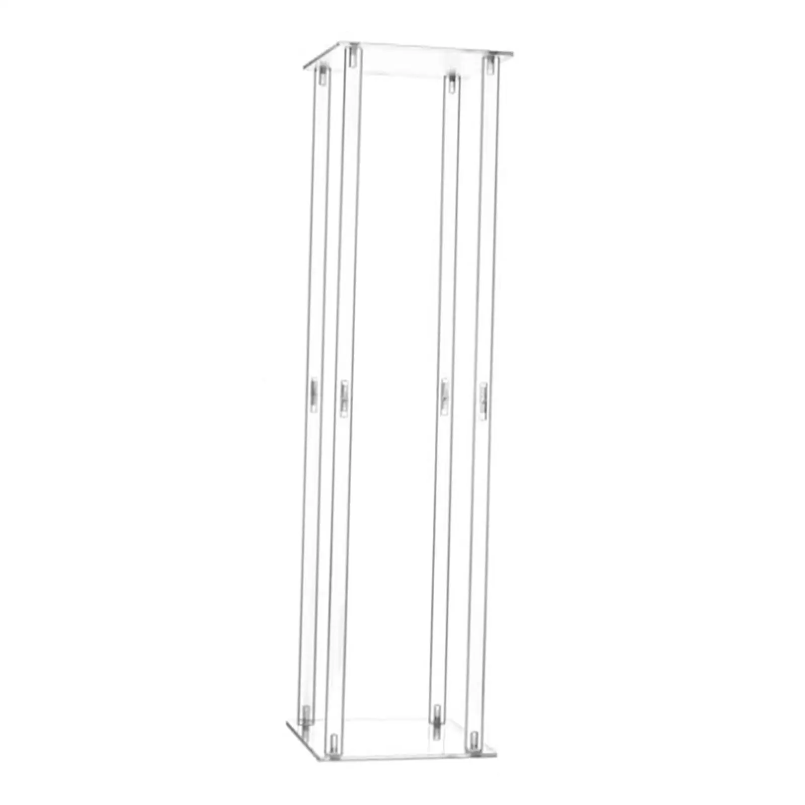 Flower Stand Centerpiece for Wedding Flower Vase Stand Flower Arrangement Modern Acrylic Column Stand for Dining Table Party