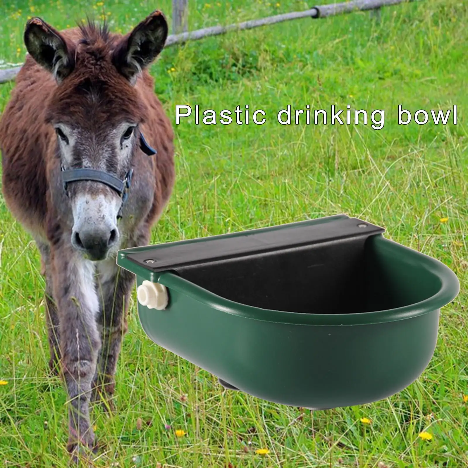 Horse Drinking Water Trough Bowl Waterer for Pig Horse Cow Goat Sheep