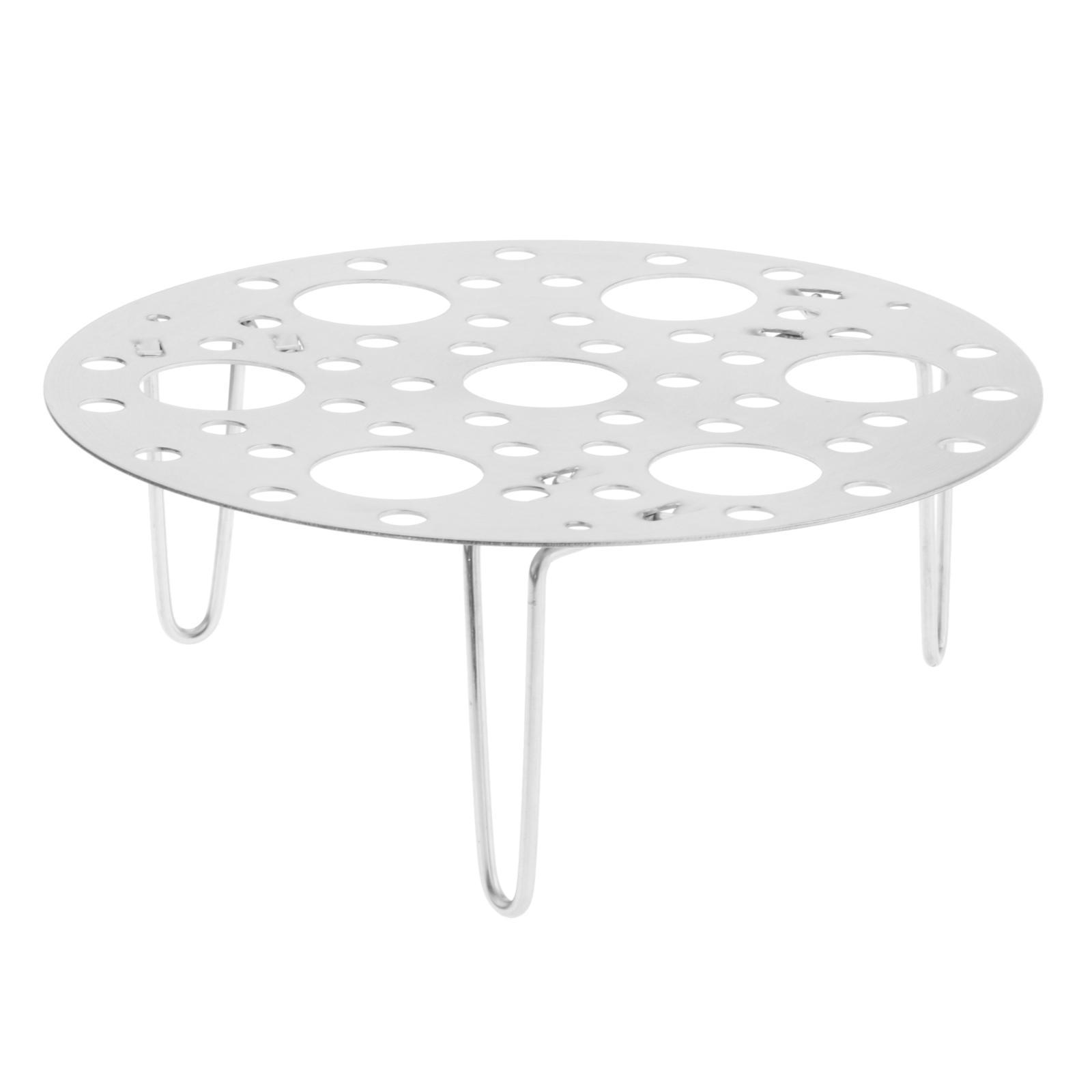Collapsible Egg Steamer Rack Trivet, Multifunctional Plate, Round Basket for Electric Pressure Cooker Cooking Accessories